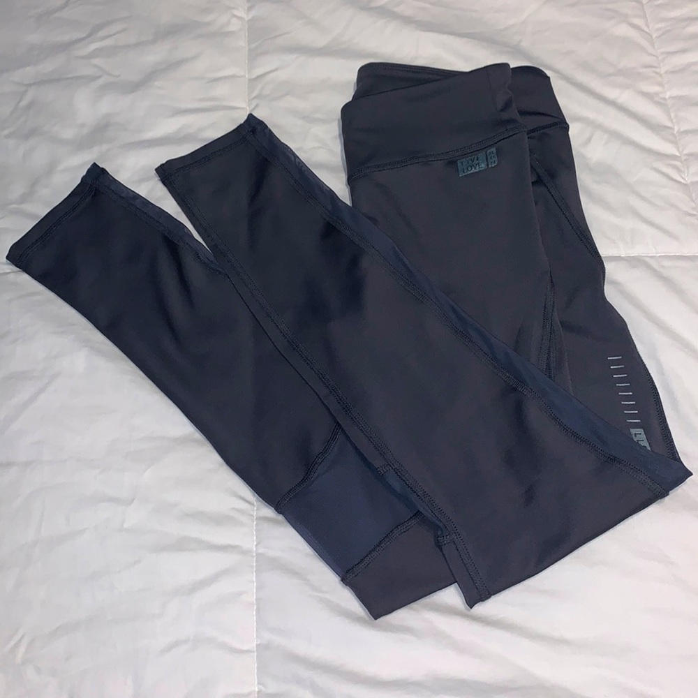 Mesh Active Leggings Medium Dark Grey